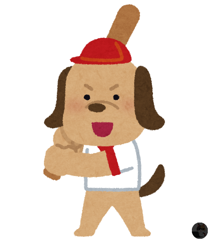 【動画】バッターイーヌ現るwwtwwtwwtwwtww