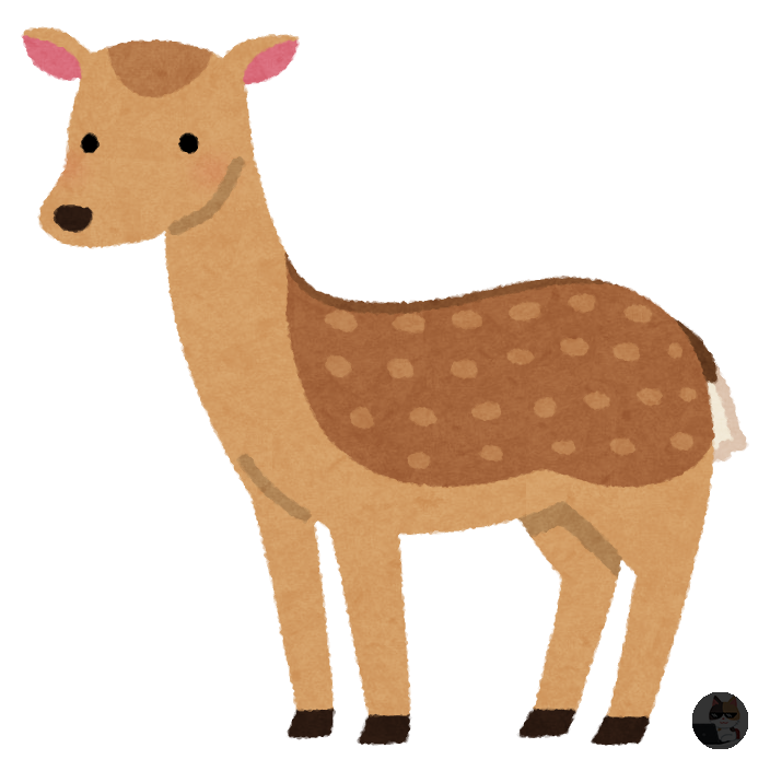 【動画】シカさん、神反応をみせる