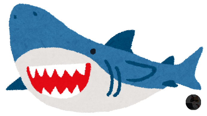 【悲報】超猫背なサメ、現る
