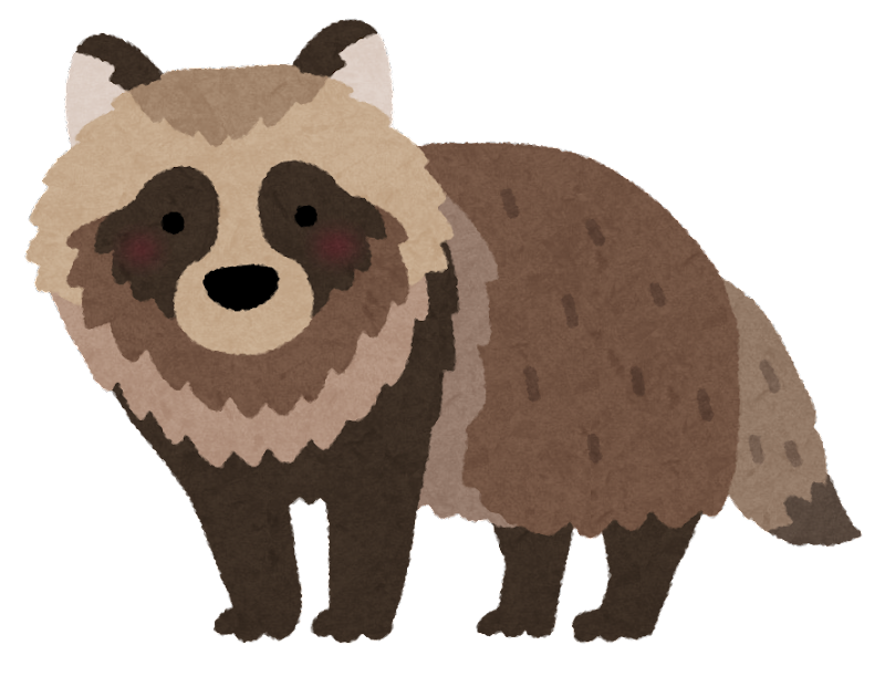 【動画】冬のたぬき、丸すぎる