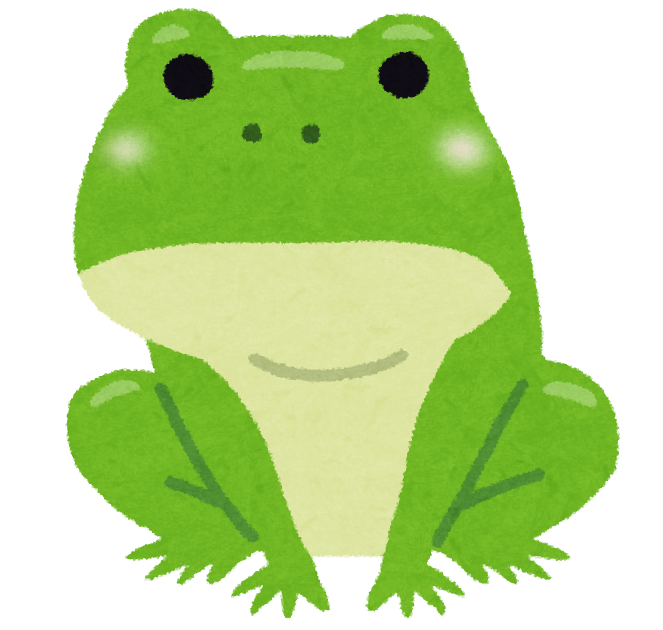 【動画】カエルさん🐸、とんでもないところに侵入してしまう