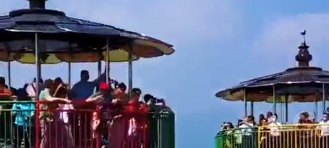 【動画】中国父さんの展望遊覧施設、何度見ても怖すぎておしっこちびってしまう