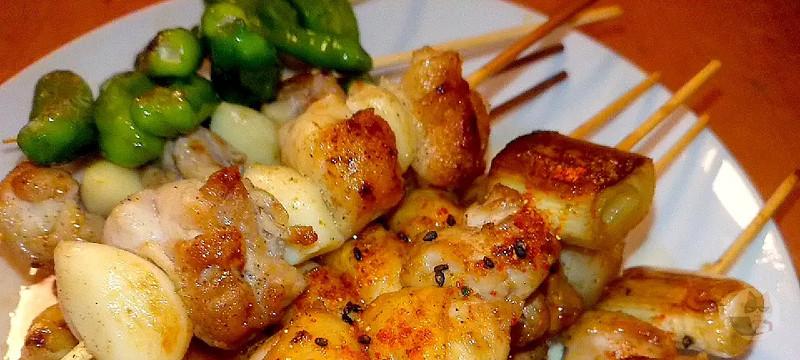 【画像】ワイの手作り焼き鳥食うか?