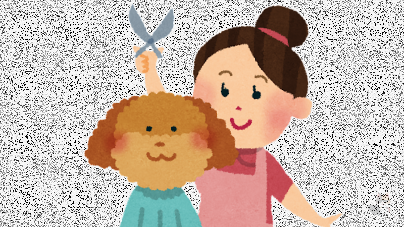 【朗報】イッヌ、トリミングが終わってご満悦