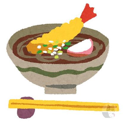 【画像】関東の年越しソバ、真っ黒wwwwwwww