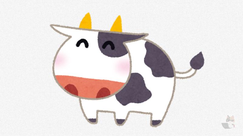 【画像】お腹にスマイルの顔がある牛さん、「ハッピー」と名付けられる　多分お前らが想像する2倍はスマイル