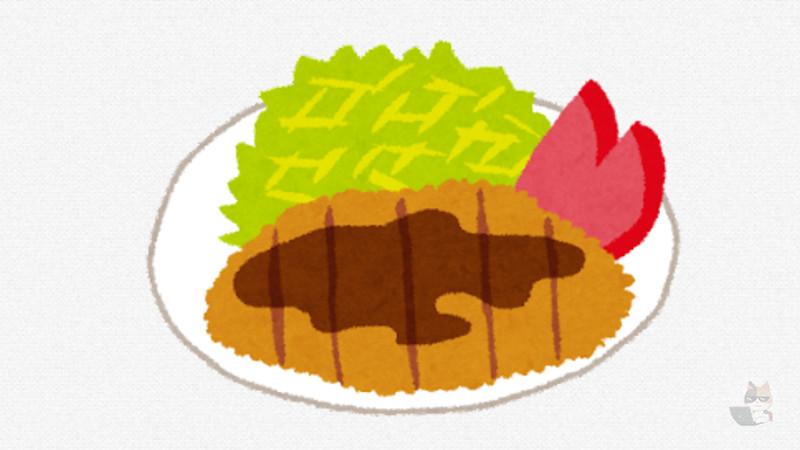 【画像】こういうのでいいんだよとんかつ定食、ついに発見されるwwwwwwwwwwwwwww