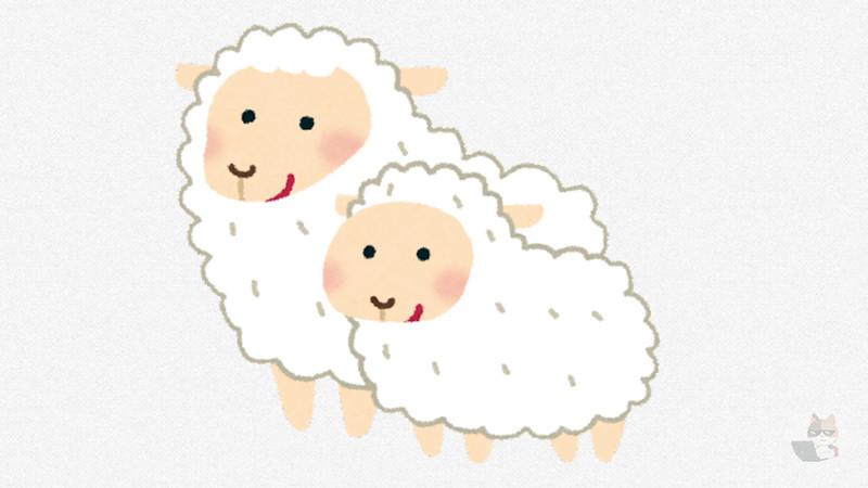 【画像】羊の赤ちゃん🐏