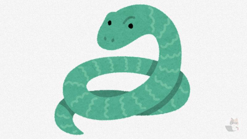【画像】ヘビ（絶対になつかない、環境整備に手間がかかる、活き餌ほしがる）←飼う理由