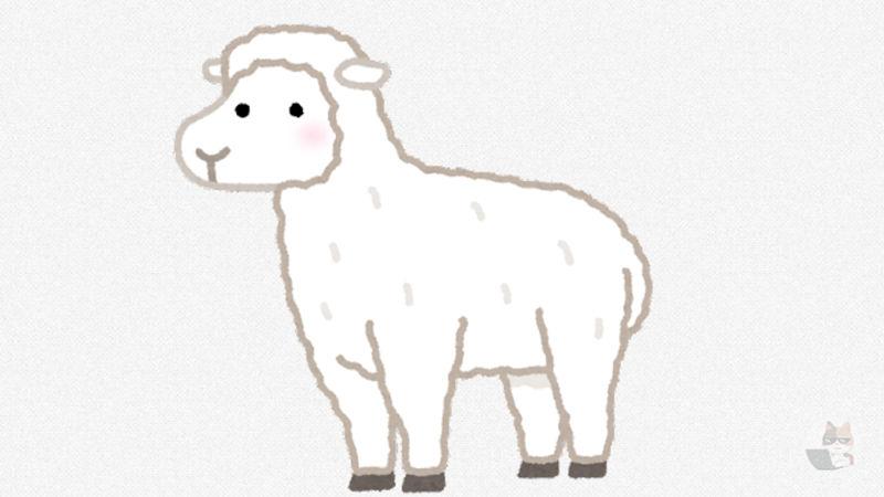 【画】6年間、毛を刈らなかった羊wwwwwwwwwwwwwwwwww🐏
