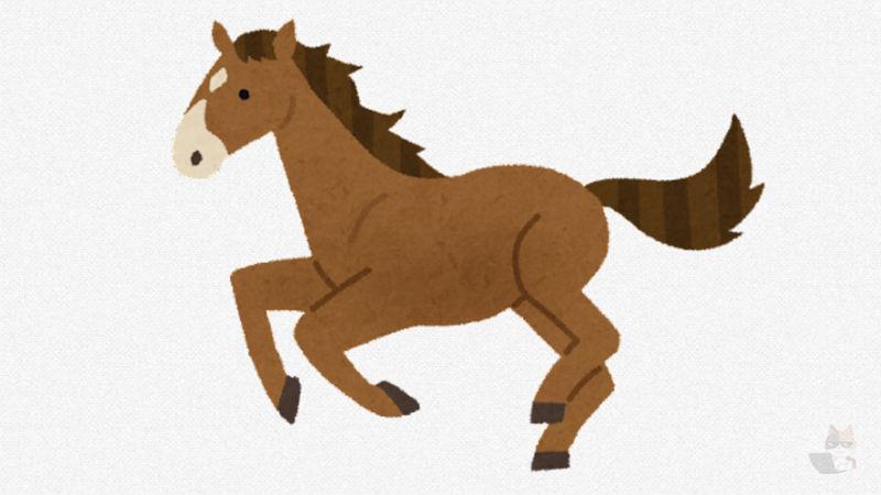 【画像】米津玄師みたいな馬、見つかる